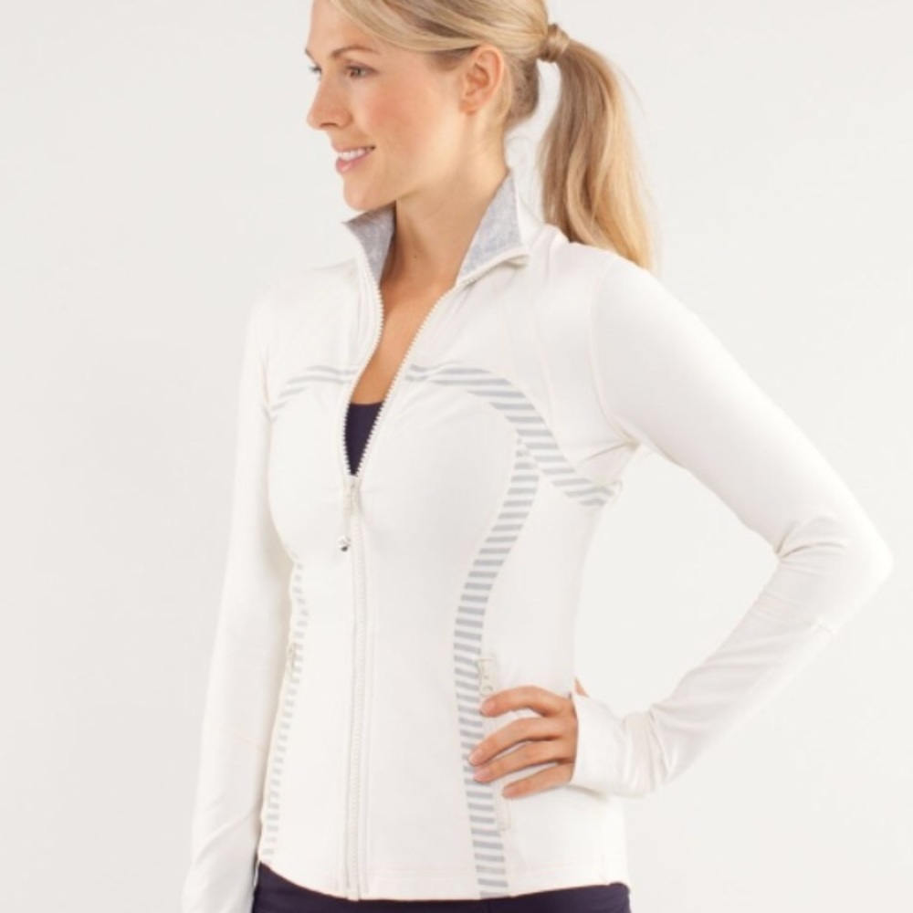Lululemon Define Jacket in polar cream